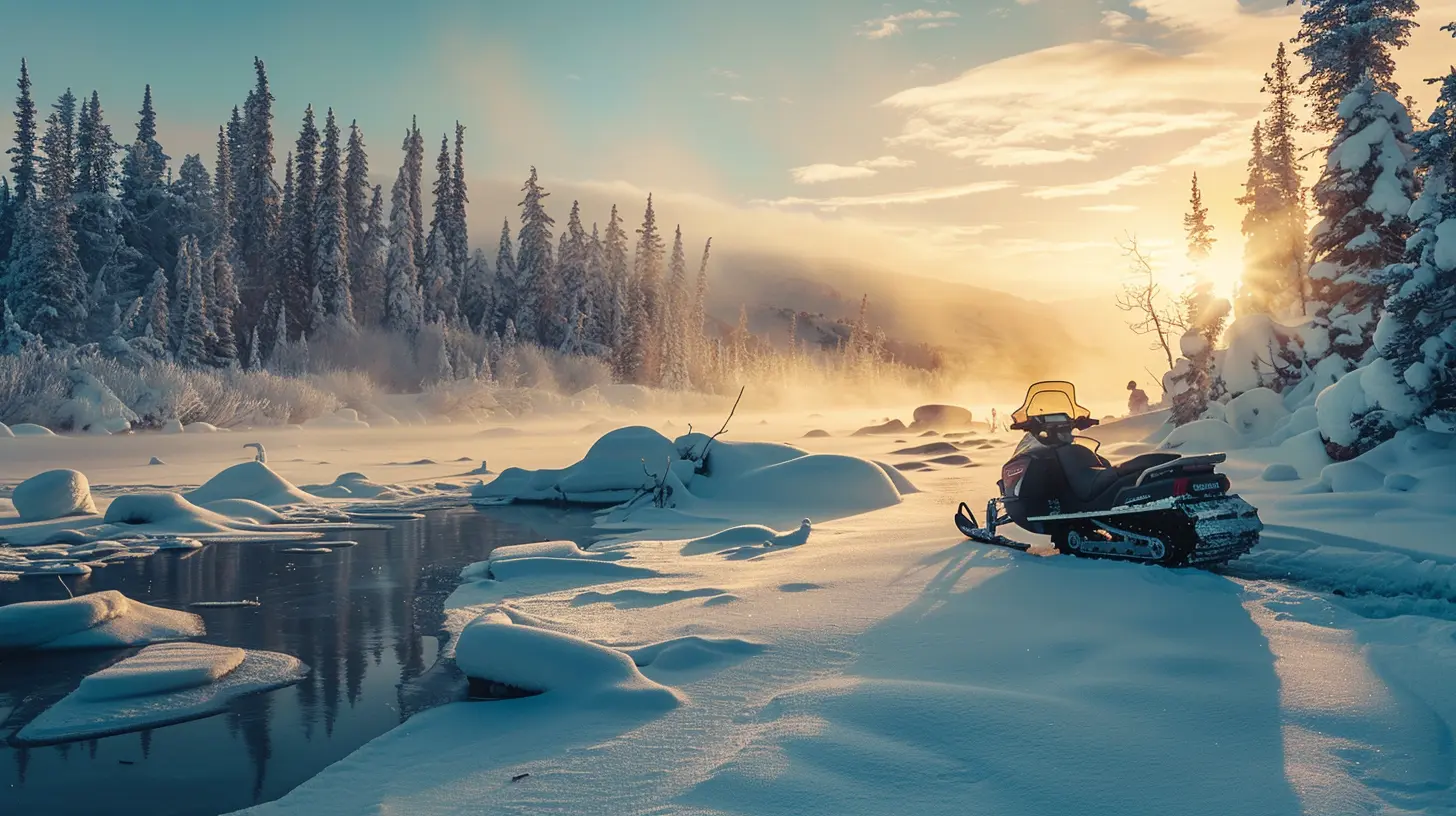 Snowmobiling Adventures: Exploring the Frozen Wilderness