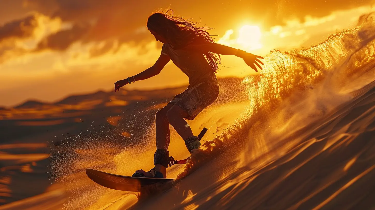 The Art of Sandboarding: Surfing the Desert Dunes