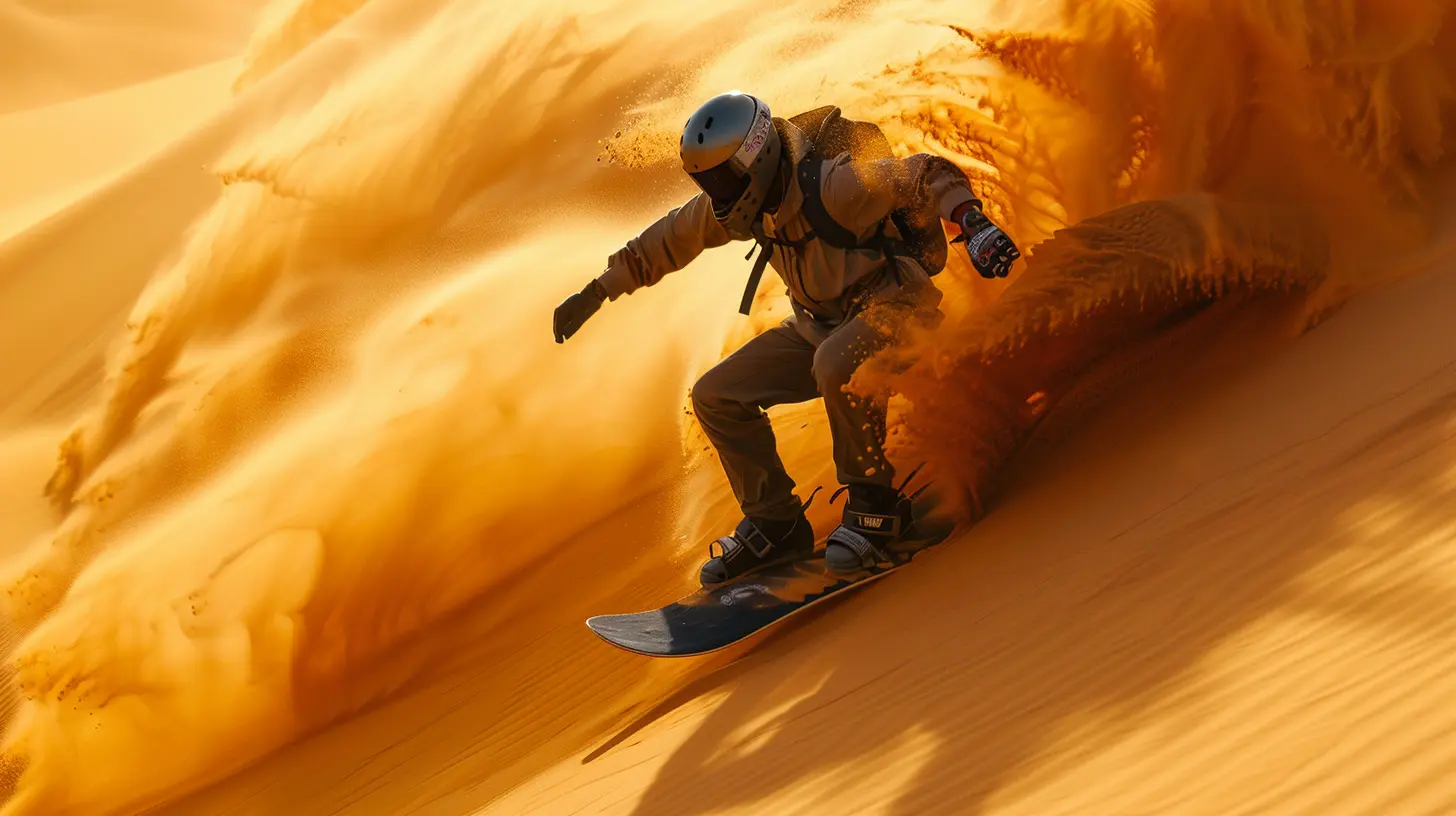 The Art of Sandboarding: Surfing the Desert Dunes