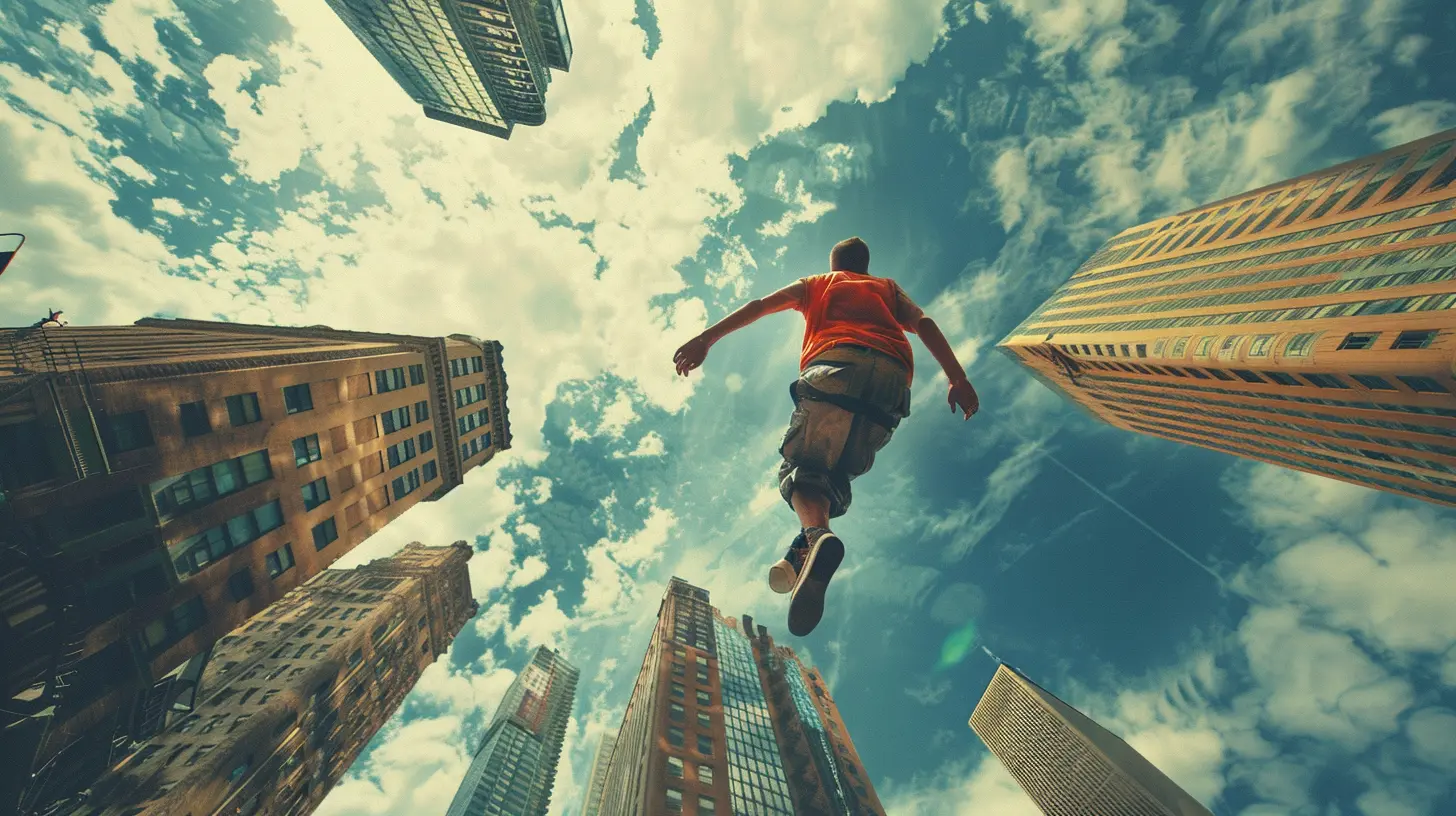 Urban Freerunning: Turning City Streets into a Playground