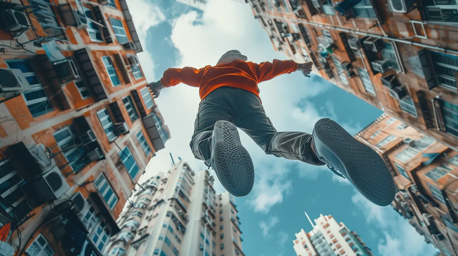 Urban Freerunning: Turning City Streets into a Playground