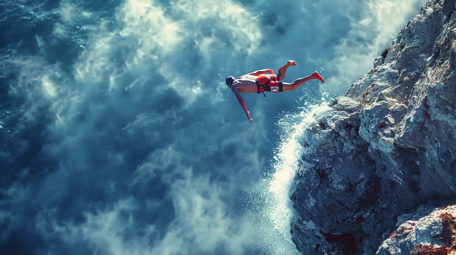 What It Takes to Be a Red Bull Cliff Diver