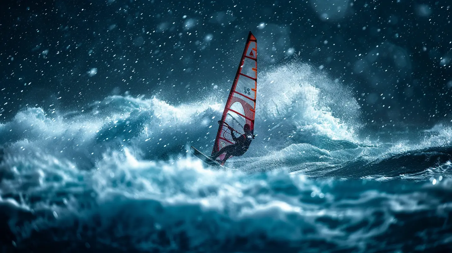 Winter Windsurfing: Pushing Boundaries in Cold Waters