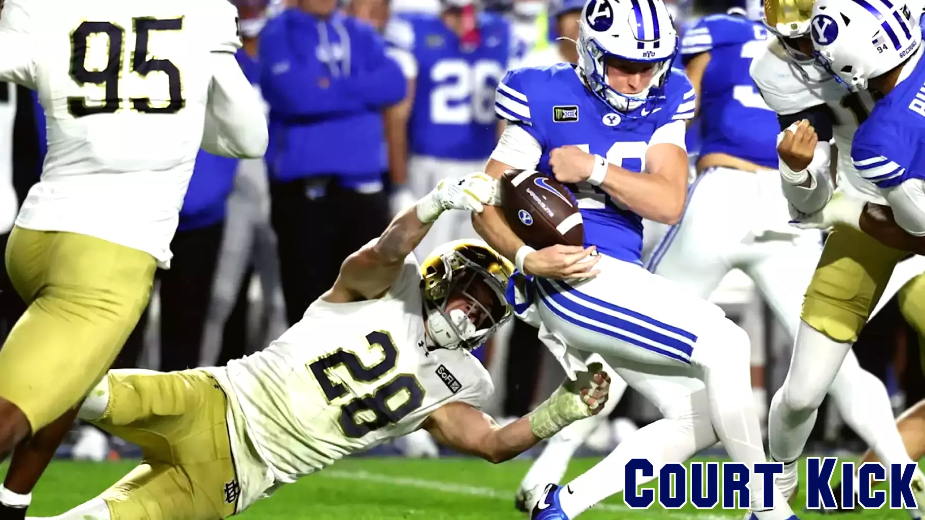 BYU Hands Notre Dame First Loss in Over a Year