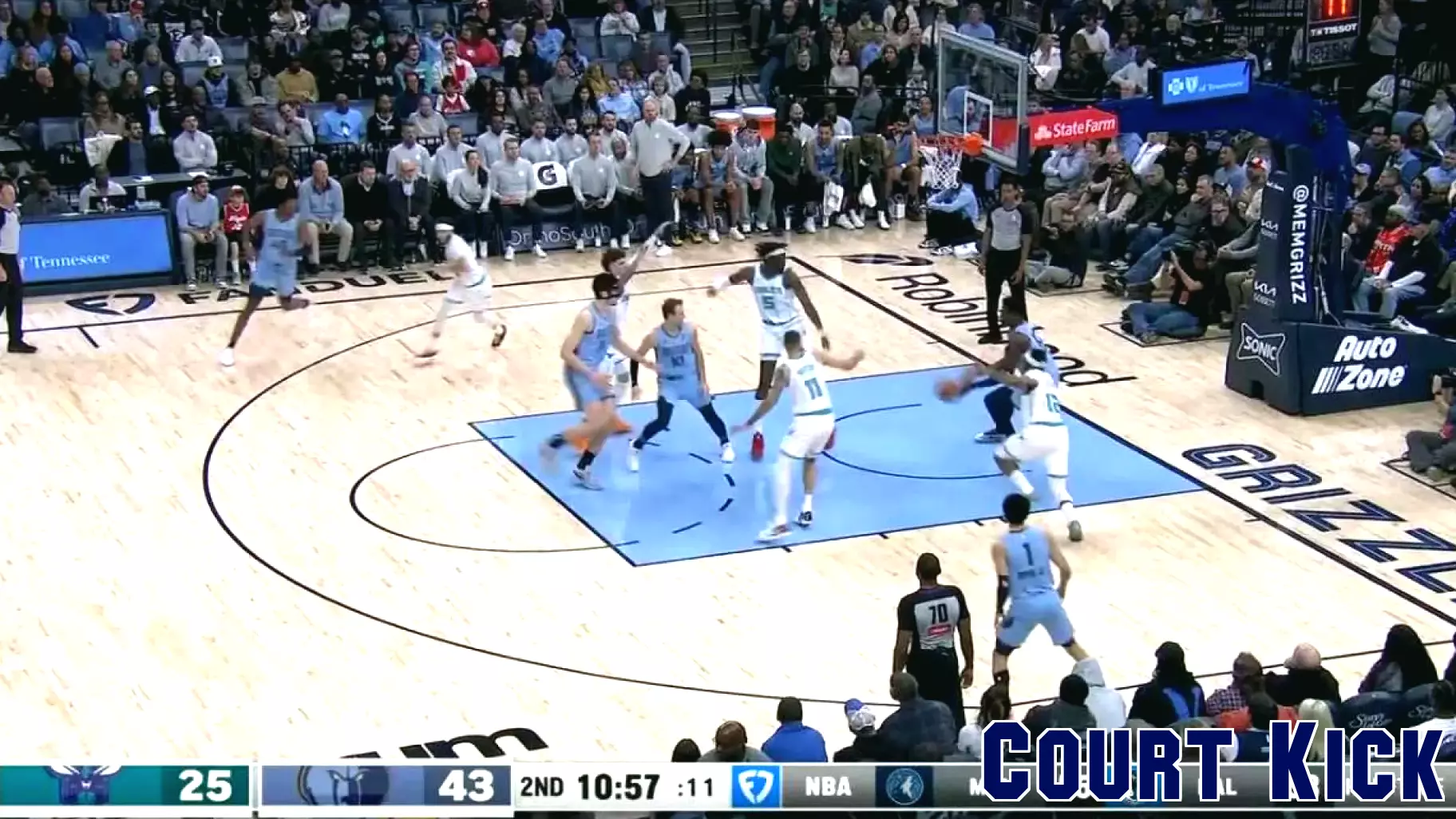 Jaren Jackson Jr. Powers Through Contact in Impressive Performance