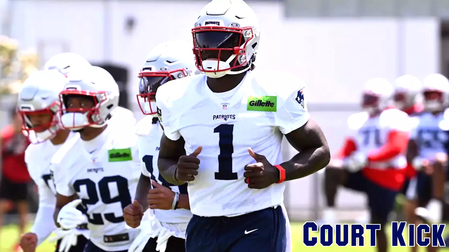 Patriots OTA Notebook: A.J. Brown makes highly-anticipated practice debut