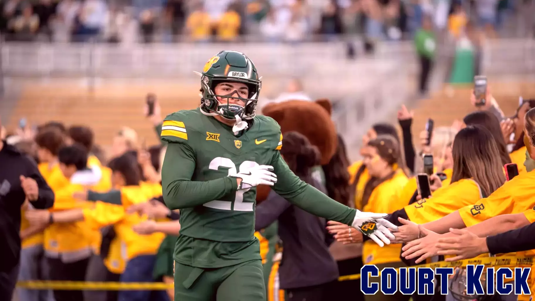 UCF's Knighten Shines in Rushing Performance Against Baylor