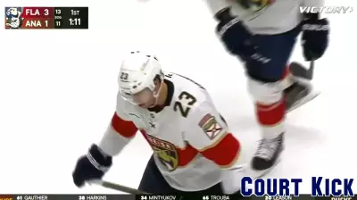 Carter Verhaeghe Shines with a Goal Against Anaheim Ducks