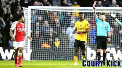 Controversial Red Card for Myles Lewis-Skelly in Arsenal's Narrow Victory Over Wolves