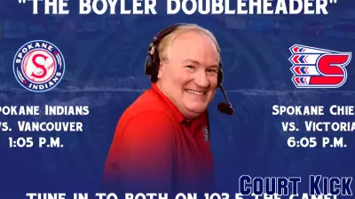 Mike Boyle to Announce Landmark Sports Doubleheader