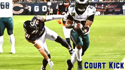 Rookie Thieneman Shines As Bears Roll Past Eagles 27-7