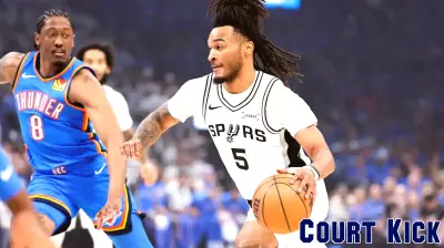 Stephon Castle Throws Down the Dunk of the Playoffs in Spurs-Thunder Game 2